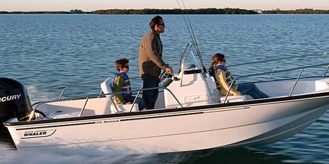 Boston Whaler: gamma da pesca