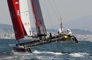 Catamarani di Coppa America 2013